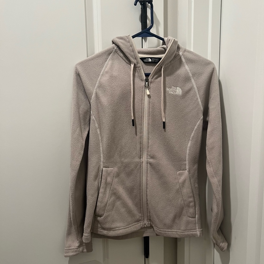 CREAM NORTH FACE FLEECE